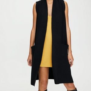 WILFRED SLEEVELESS CARDIGAN XS
